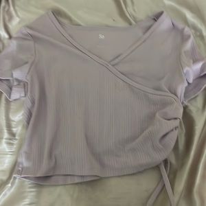 Lavender shirt